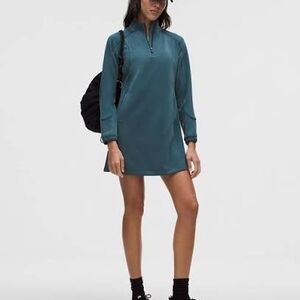 Softstreme Half-Zip Mini Dress